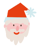 drawglowschool happy christmas winter santa Sticker