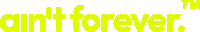 Neon Streetwear Sticker by Ain't Forever.