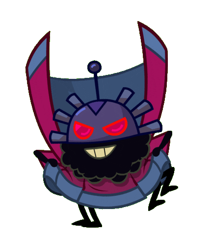 Spider Smile Sticker by Om Nom