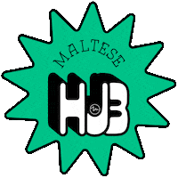 ILMALTESE hub modena cianomagenta maltesehub Sticker
