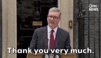"Thank you very much." 