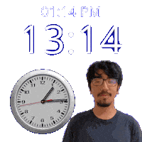 1 Pm Sticker