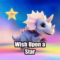 Wish Upon A Star Hope GIF by Divineasaur