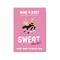Train Sweat Sticker by Mindnbody