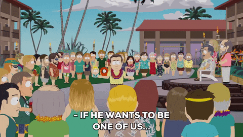 test crowd GIF by South Park 