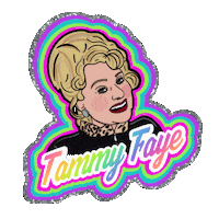 Tammy Faye Bakker Christie Sticker