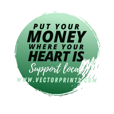 Shop Small Sticker by vectorprintsltd