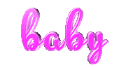 baby text Sticker