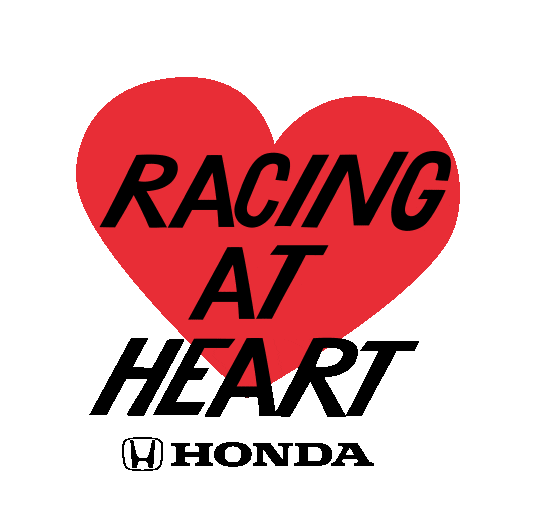 Indy 500 Heart Sticker by Honda