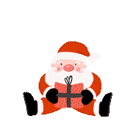 Santa Claus Christmas Sticker