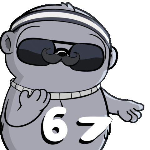 6 7 Fug Sticker by Fugz Official