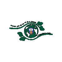 lachouetteplanete zero waste ecologie planete chouette Sticker