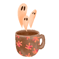 Art Halloween Sticker by Stine Greve