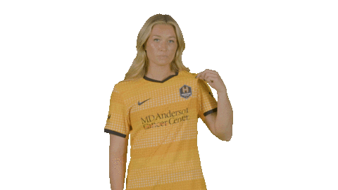 Houston Dash Sport Sticker by National Women's Soccer League