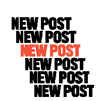 New Post Dome Sticker by CULTVR