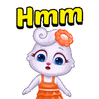 Confused Thinking Sticker by Lucas and Friends by RV AppStudios