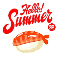 sushi eat Sticker by Ikibana