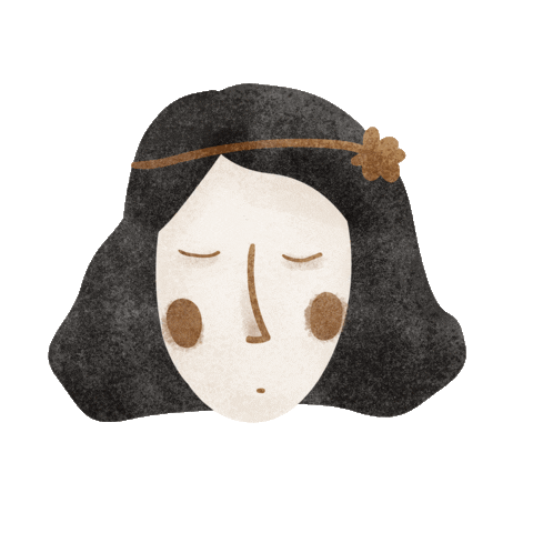 head watching Sticker by Aleksandra Konakova