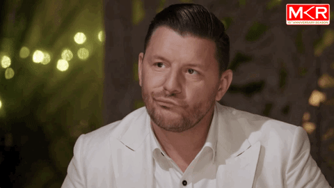 thinking manu GIF by My Kitchen Rules