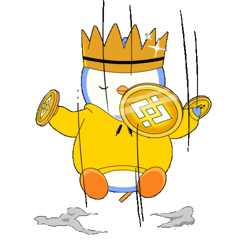 Crypto Pray Sticker by Pudgy Penguins