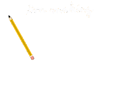 Writing Sticker by Heidi Fiedler