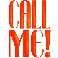 Calling Call Me Sticker
