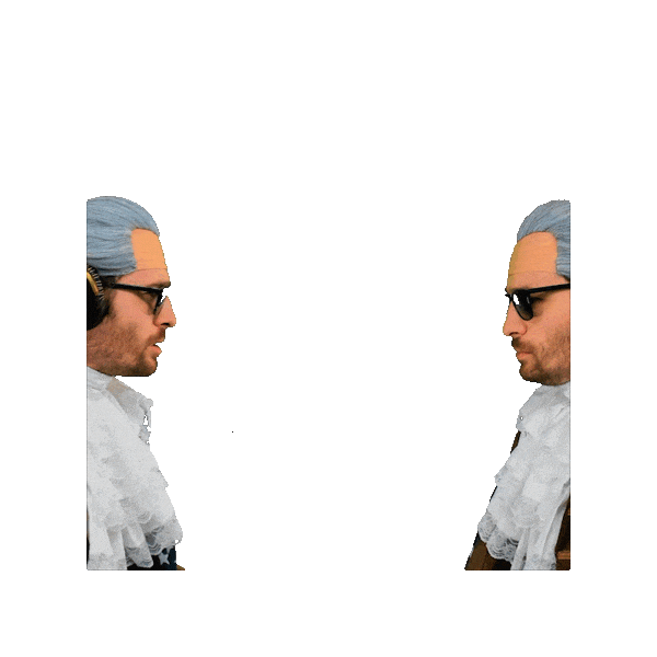 Over There Wow Sticker