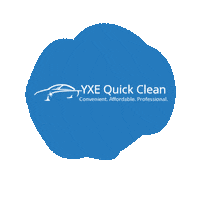 YXEQuickClean car clean after wash Sticker