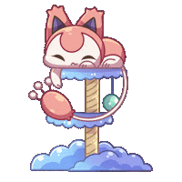 Cat Kitty Sticker by Moki