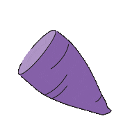 Shaved Ice Taro Sticker by KAKIYUKI