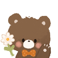 Happy Bear Sticker