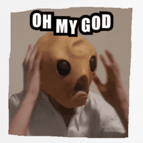 Oh No Omg GIF