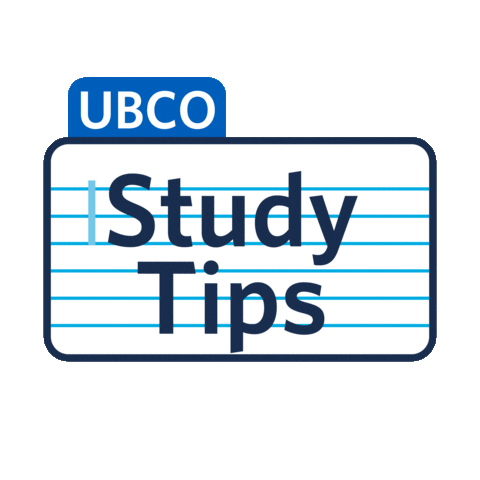 University Studying Sticker by UBC's Okanagan campus