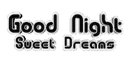Good Night Love Sticker by OpticalArtInc.