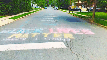 Artist Creates Last-Words Mural to Honor Victims of Police Violence on New Jersey Street