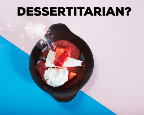 WhiteSpot giphygifmaker dessert cheesecake strawberry cake GIF
