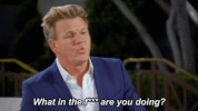 What Are You Doing Wtf GIF by Masterchef