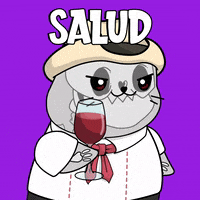 Cheers Wine GIF by LilSappys