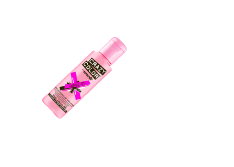 CrazyColorLtd giphyupload pink hair color Sticker