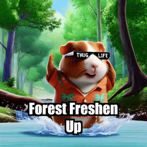 Guinea Pig Forest GIF by Guinea Gambino