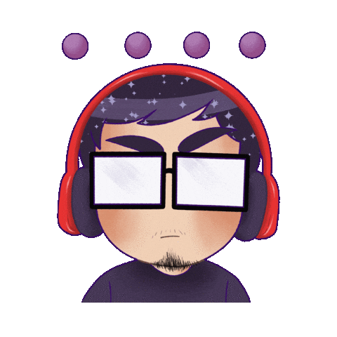 Glasses Gamer Sticker