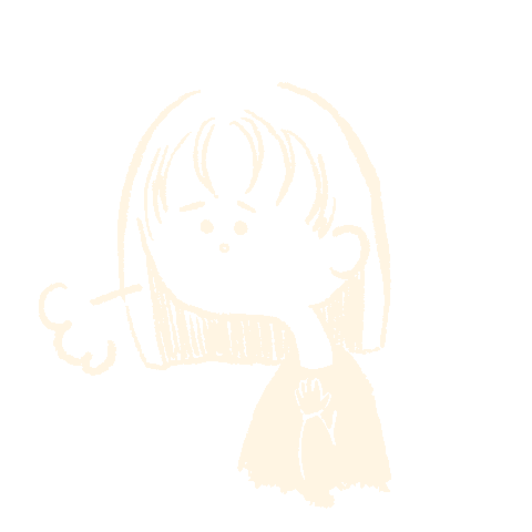 Girl Illustration Sticker