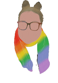 Rainbow Pride Sticker by Carlyita