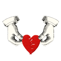 Broken Heart Love Sticker by alaina colleen