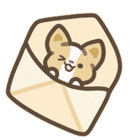 Dogs Shop Small Sticker by corgiyolk