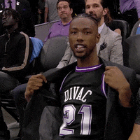 hall of fame jersey GIF by Sacramento Kings