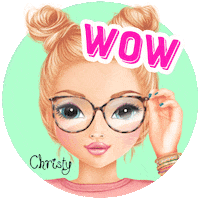 Glasses Wow Sticker by Depesche Vertrieb GmbH & Co. KG