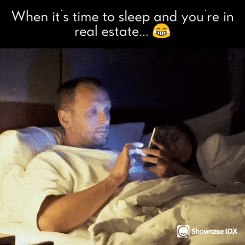 real estate sleeping GIF by Showcase IDX