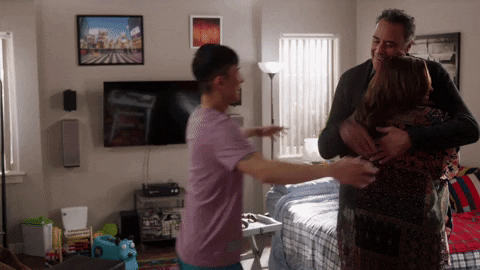 Hugging Hug GIF by ABC Network