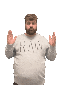 paparon_nl groot vis this big mannen Sticker